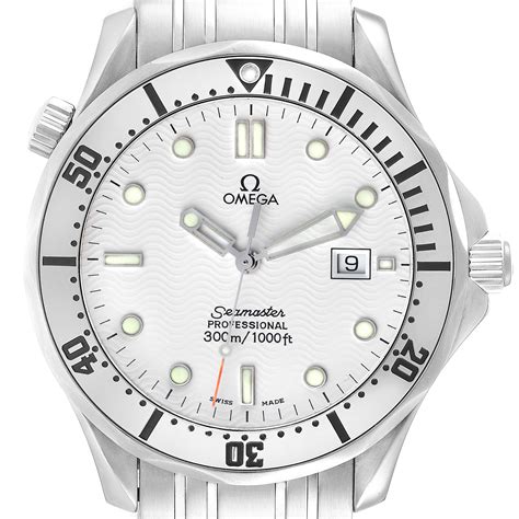 omega white dial.